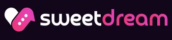 The Sweetdream.ai logo, featuring a heart and chat bubble icon.